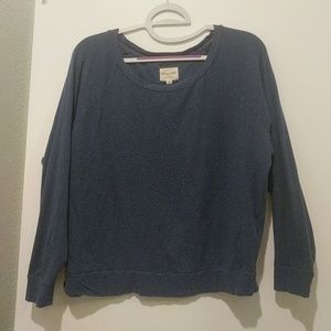 Ladies blue long sleeve medium shirt